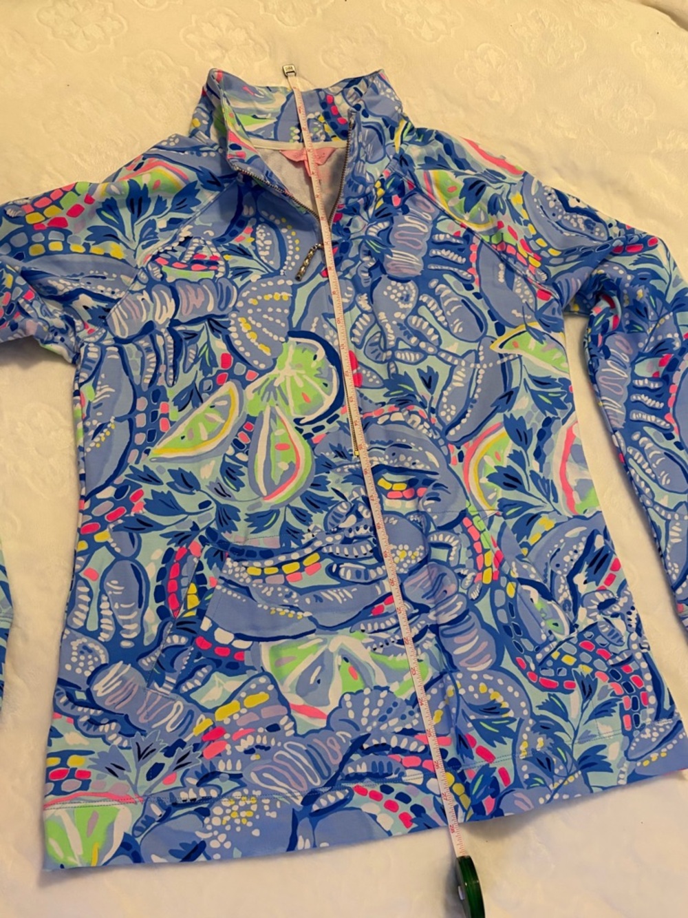 Lilly Pulitzer half zip pullover M - Picture 6 of 9